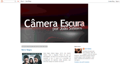Desktop Screenshot of cameraescura.com.br
