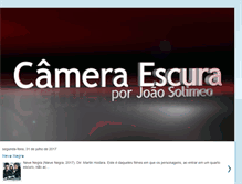 Tablet Screenshot of cameraescura.com.br